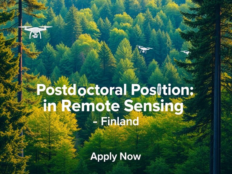 Postdoctoral Opportunity in Remote Sensing & Carbon Monitoring – Finland (Fully Funded)
