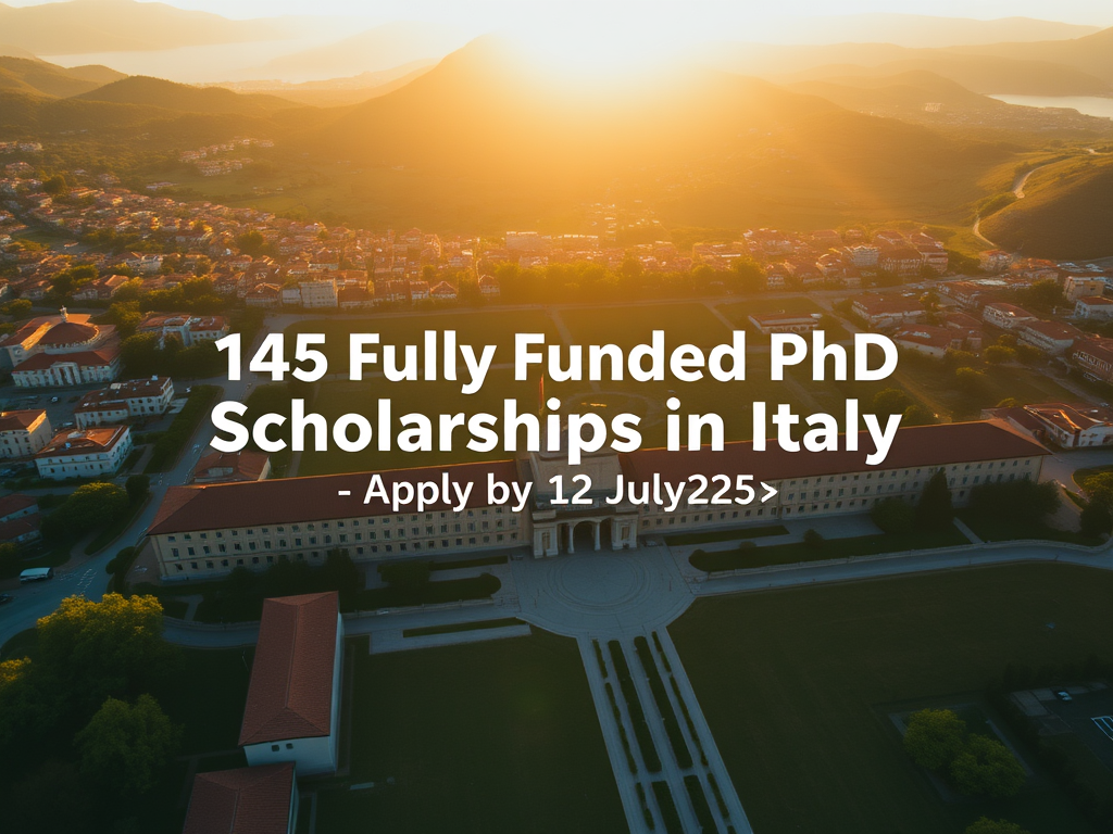145 Fully Funded PhD Scholarships at the University of Messina, Italy – Apply by July 12, 2025