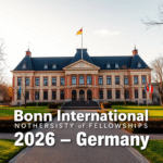 Bonn International Fellowships 2026 – Fully Funded Short-Term Research Stay in Germany
