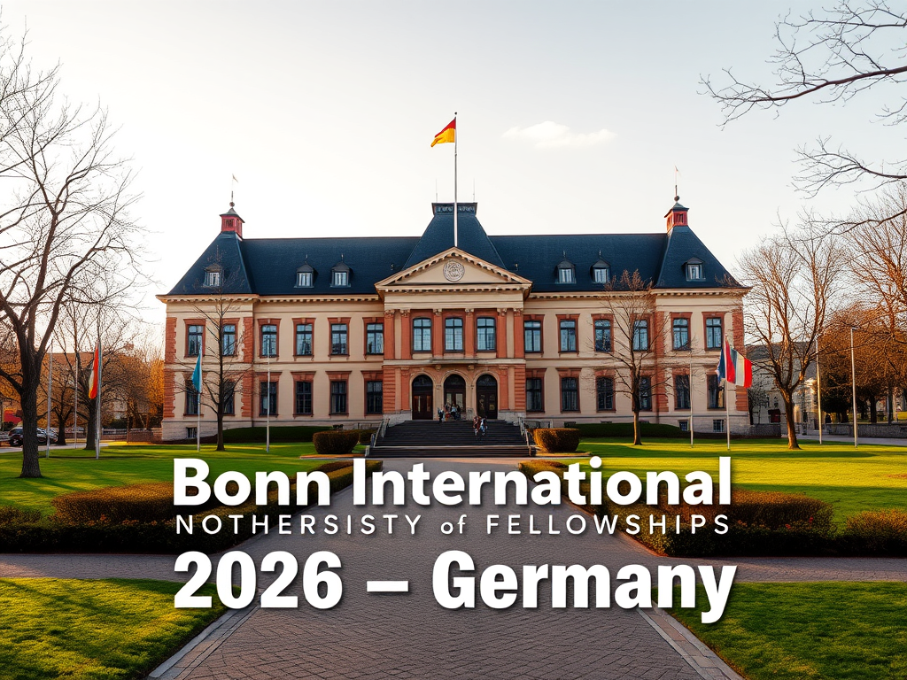 Bonn International Fellowships 2026 – Fully Funded Short-Term Research Stay in Germany
