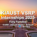 Fully Funded KAUST Internships 2025 | Apply Now for Research Experience in Saudi Arabia
