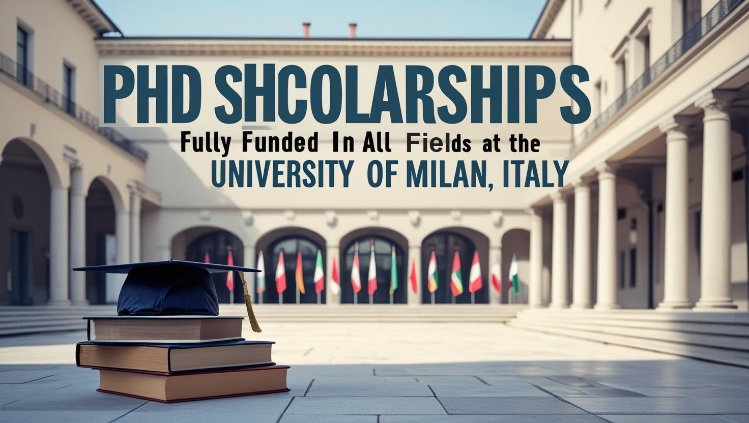 Fully Funded PhD Scholarships in Italy 2024–25: University of Milan Offers Golden Opportunity for International Students