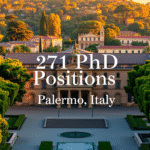 271 Fully Funded PhD Positions at the University of Palermo, Italy – Apply by August 7, 2025