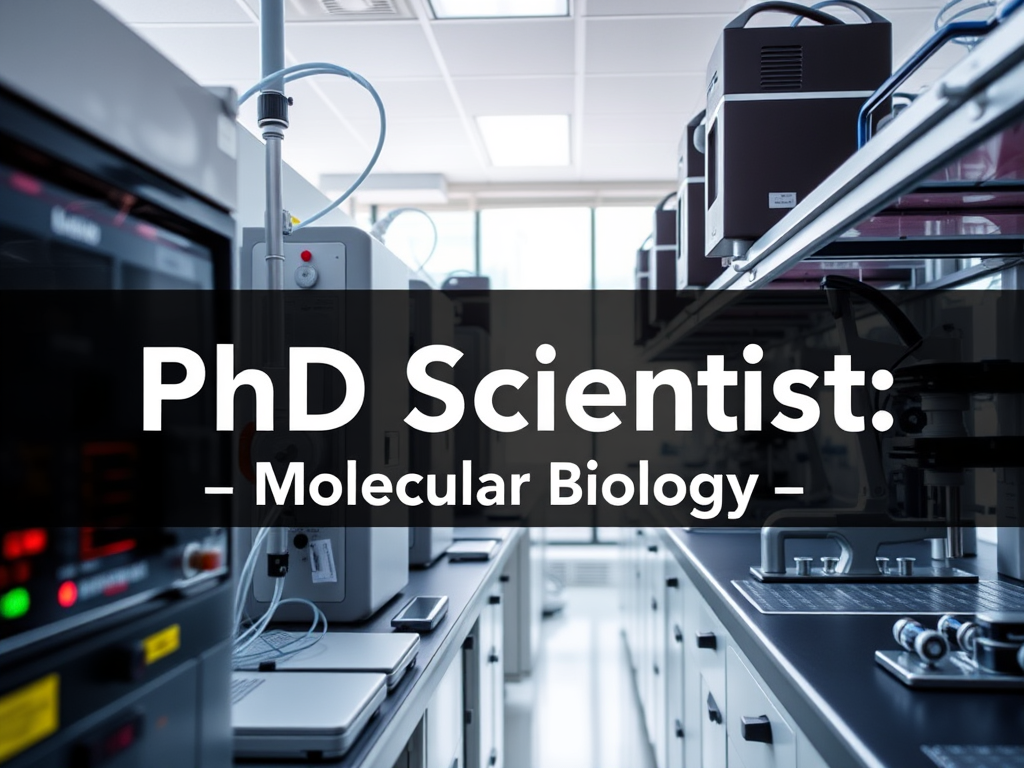 PhD Scientist Job Opening in Molecular Biology at KeyGene USA (Rockville, Maryland)