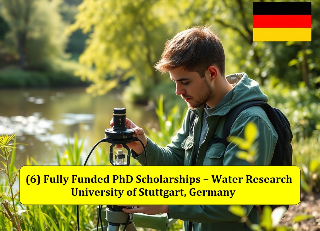 6 Fully Funded PhD Scholarships in Water Resources at University of Stuttgart, Germany (DAAD Funded)