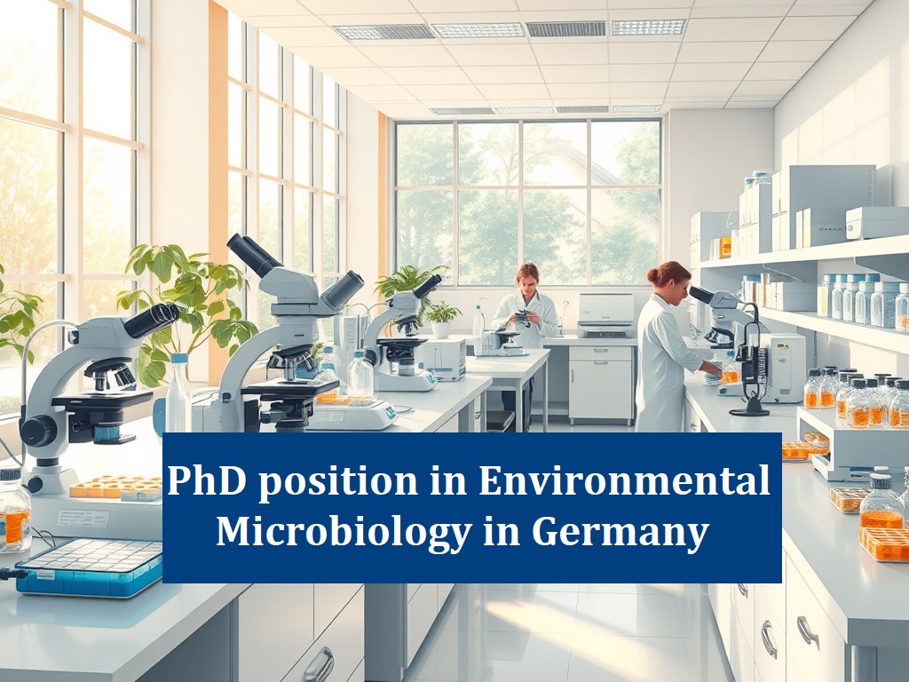 Fully Funded PhD Position in Environmental Microbiology at LMU Munich, Germany – Apply by August 31, 2025