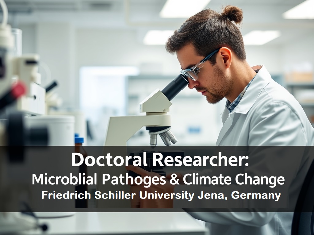Fully Funded PhD Opportunity in Microbial Pathogens & Climate Change – Friedrich Schiller University Jena, Germany