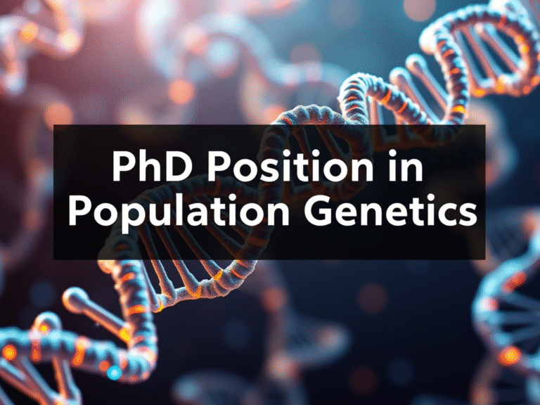 PhD Fellowship in Population Genetics – University of Copenhagen, Denmark