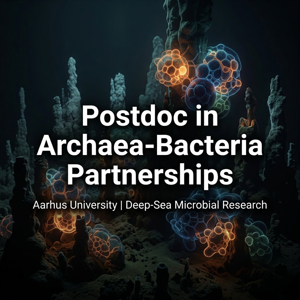 Postdoctoral Fellowship in Archaea-Bacteria Interactions in Deep-Sea ...