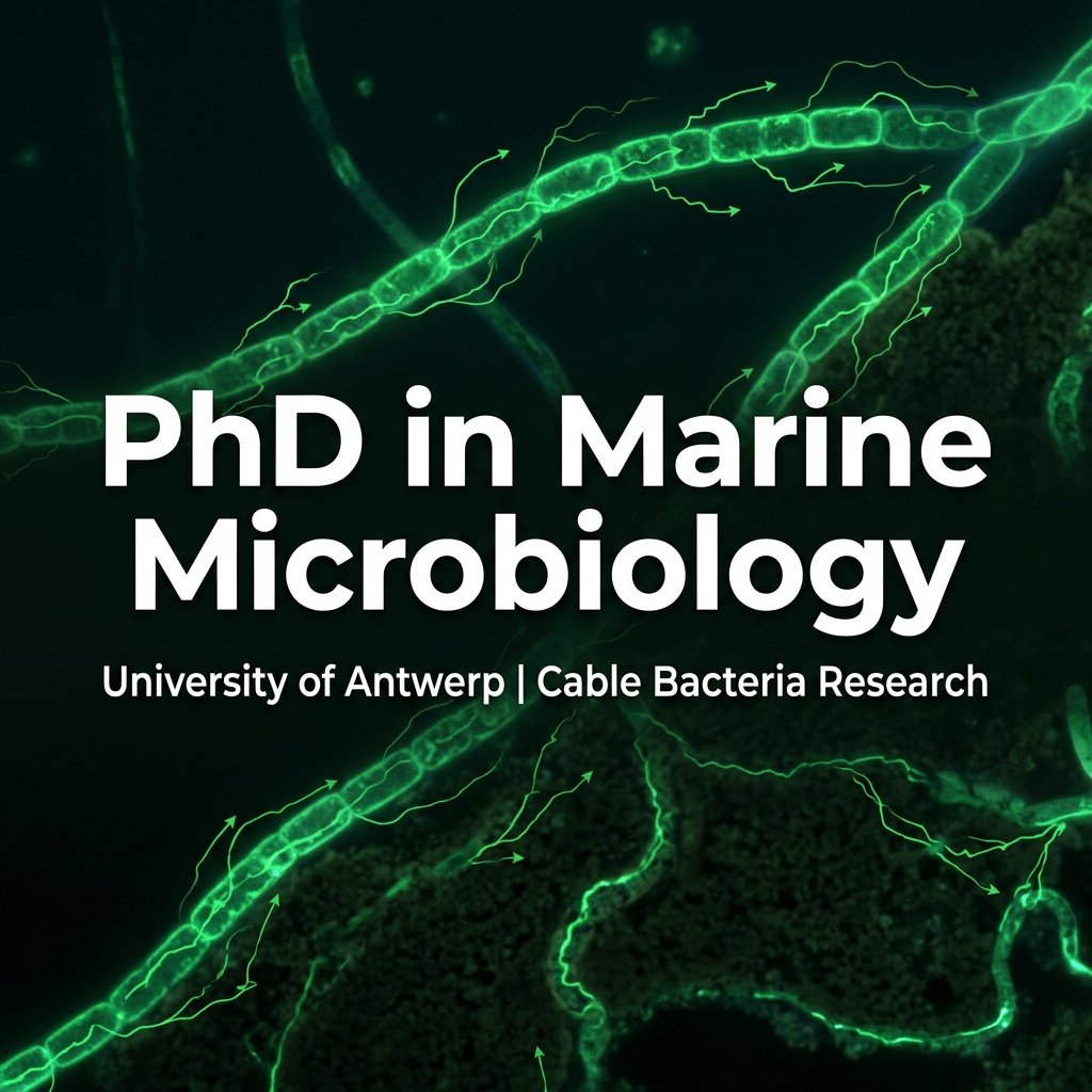 Fully Funded PhD Scholarship in Marine Microbiology at the University of Antwerp, Belgium