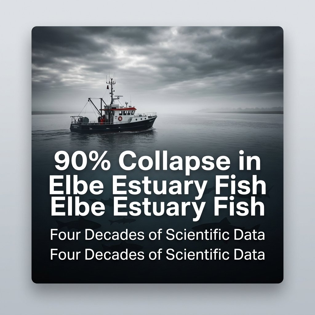 Four Decades of Data Show 90% Collapse in Elbe Estuary Fish Communities