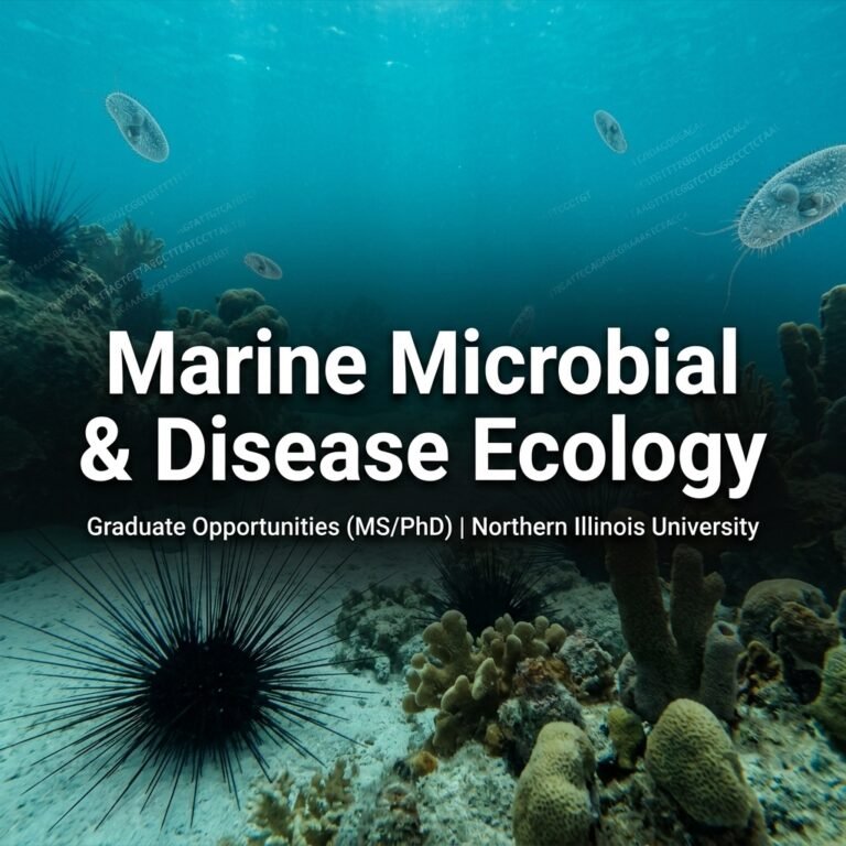 Graduate Student Opportunity (MS/PhD) in Marine Microbial Ecology & Disease at Northern Illinois University, USA