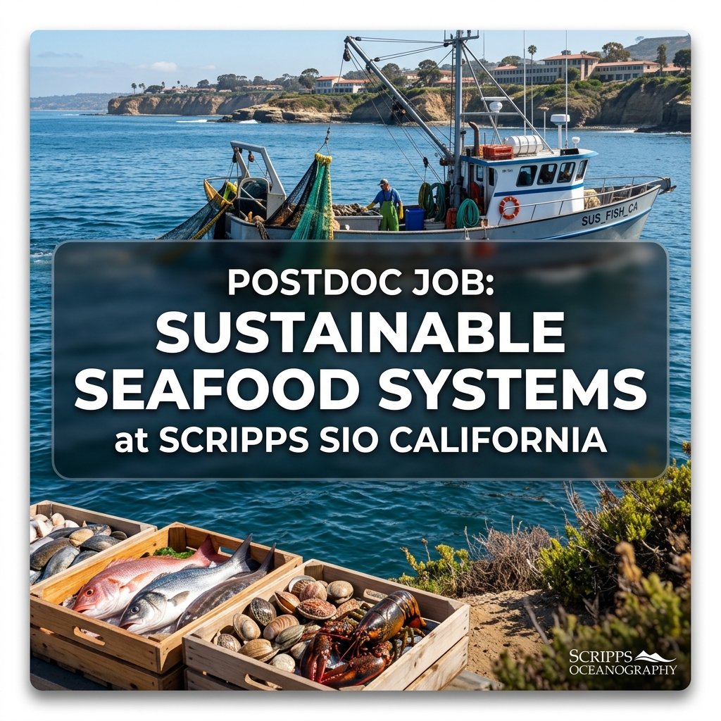 Postdoctoral Scholar in Sustainable Seafood at Scripps Institution of Oceanography