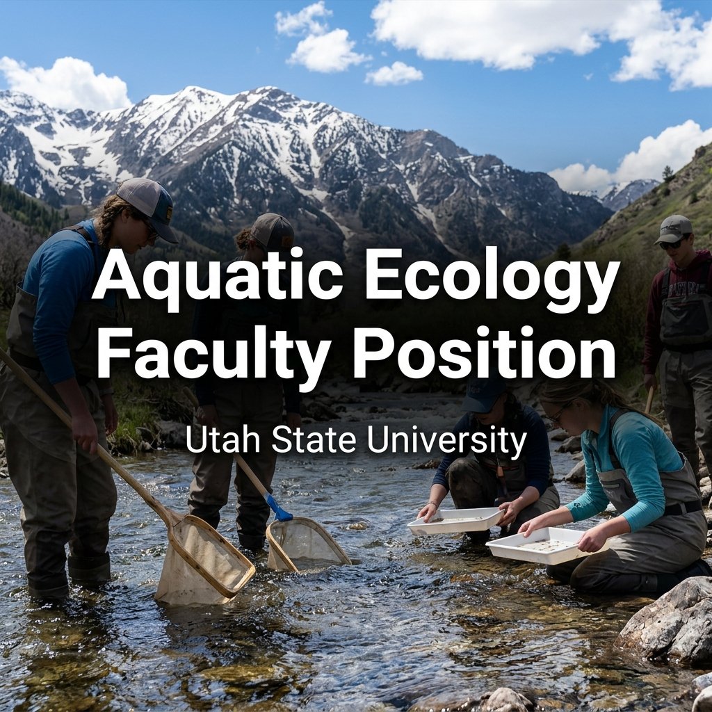 Tenure-Track Assistant Professor of Teaching in Aquatic Ecology at Utah State University