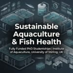 Fully Funded PhD & Research Studentships in Sustainable Aquaculture at University of Stirling, UK (2026–2027)