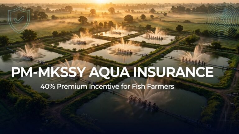 PM-MKSSY Aqua Insurance: 40% Premium Incentive Explained