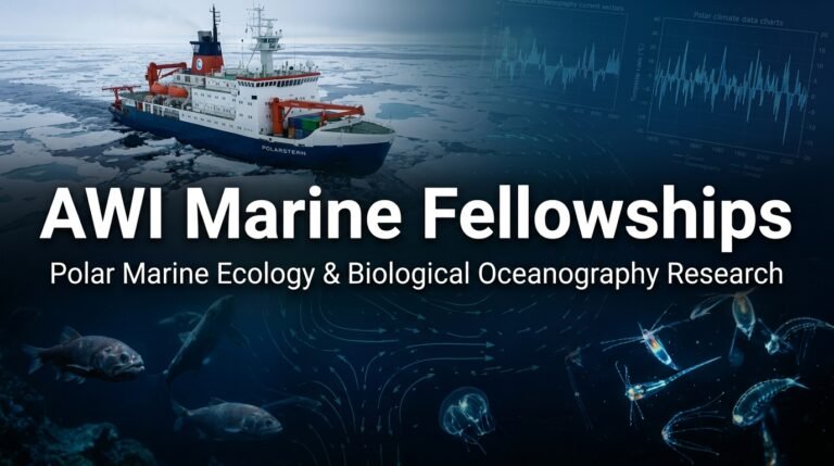 AWI Germany Polar Marine Science & Postdoctoral Fellowships 2026/27
