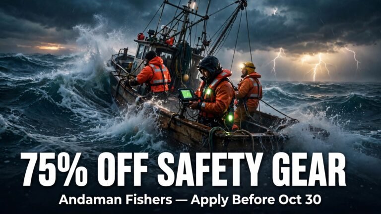 Andaman: Up to 75% Safety Gear Subsidy!