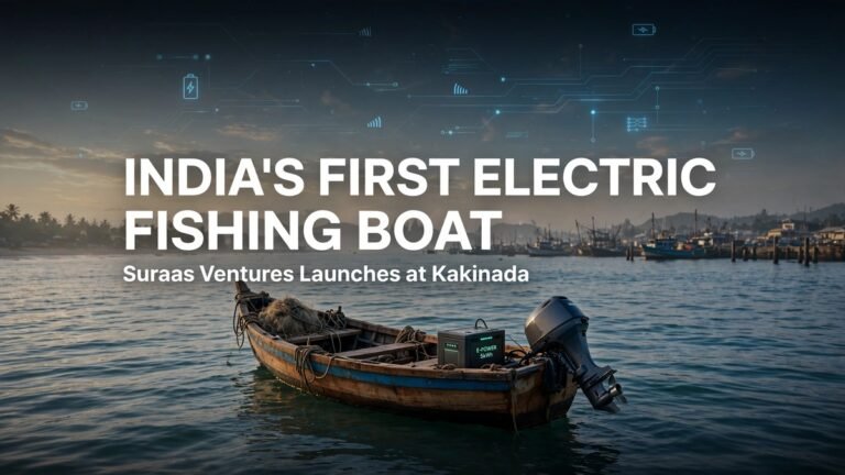 Suraas Launches India’s First Electric Fishing Boat