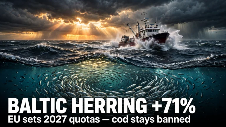 EU Agrees 71% Baltic Herring Quota Jump — Cod Banned