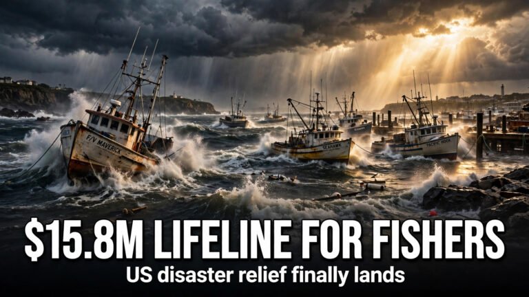 US Fishers Get .8M Lifeline After Years of Disaster