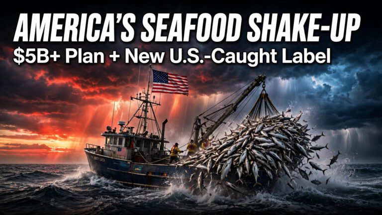 US Launches B+ Seafood Plan: ‘U.S.-Caught’ Label!