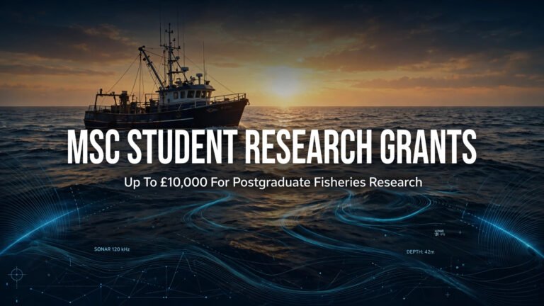 MSC Student Research Grants: Up to £10,000 for 2027
