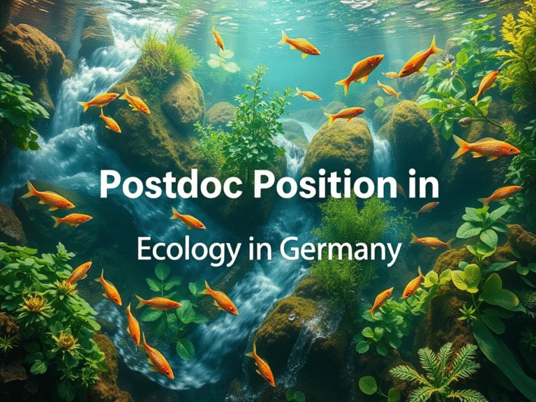 Postdoctoral Research Opportunity in Ecology – Biodiversity Meets Data at Senckenberg, Germany