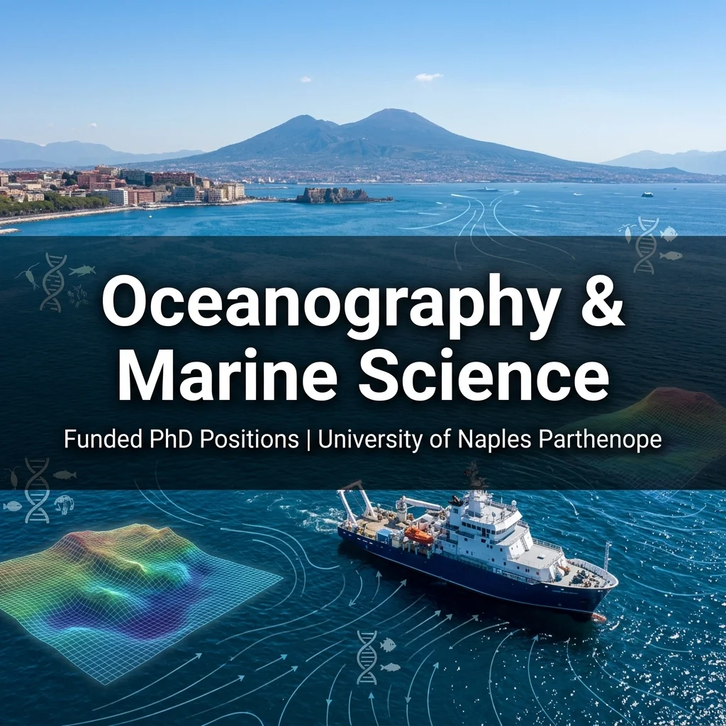 Funded PhD Positions in Oceanography, Marine Science & Environmental Risk at University of Naples Parthenope, Italy