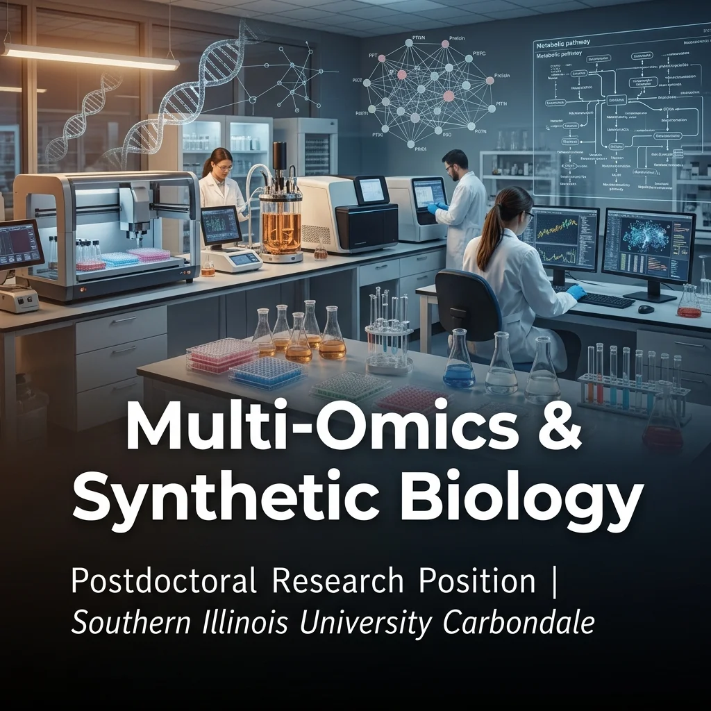 Postdoctoral Research Position in Integrative Multi-Omics & Synthetic Microbiology at Southern Illinois University Carbondale, USA