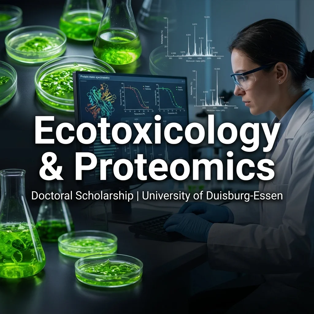 Doctoral Scholarship in Ecotoxicology & Proteomics at University of Duisburg-Essen, Germany