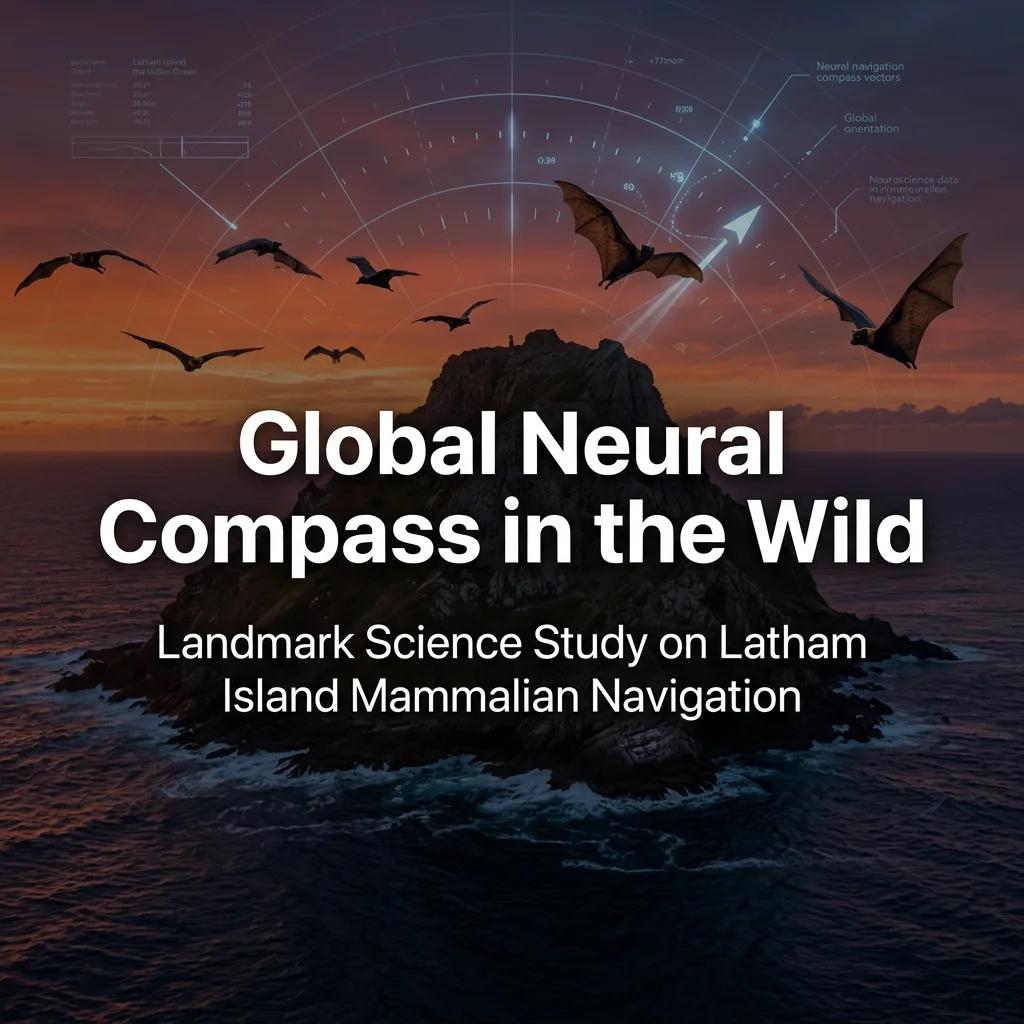 Global Neural Compass Revealed in Wild Fruit Bats on Latham Island (Science Study)