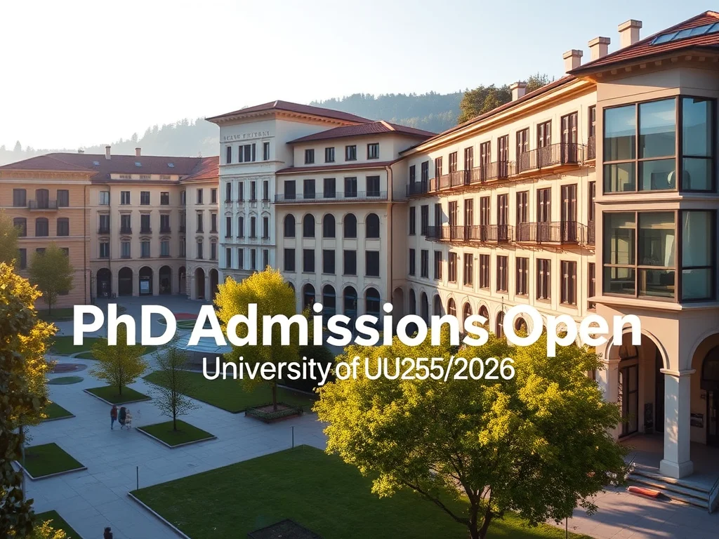 Funded PhD Positions Open at University of Udine, Italy for 2025–2026 | Apply Now